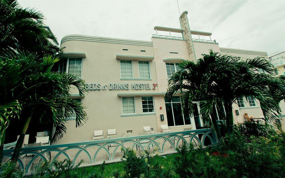 A Pousada Beds N' Drinks Miami Beach Exterior foto